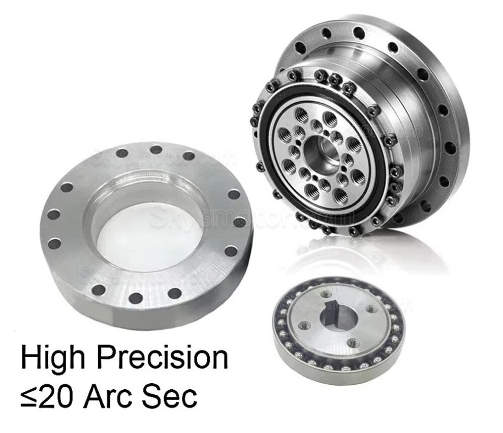 CSF シリーズ ハーモニック減速機 (波動歯車減速機) ギア比 50:1/80:1/100:1/120:1 ステッピング/サーボモーター用